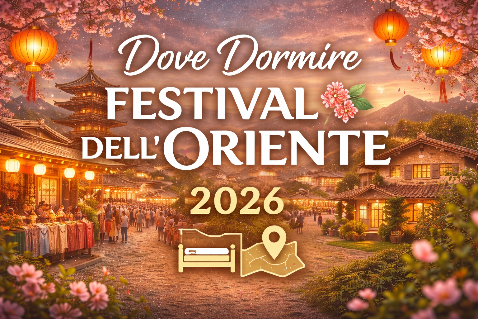 Festival dell’Oriente a Lariofiere: dove dormire vicino alla fiera