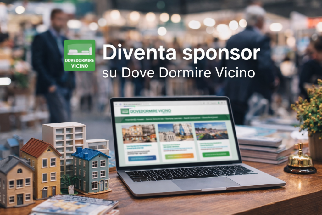 Promozione strutture turistiche vicino a fiere ed eventi con Dove Dormire Vicino