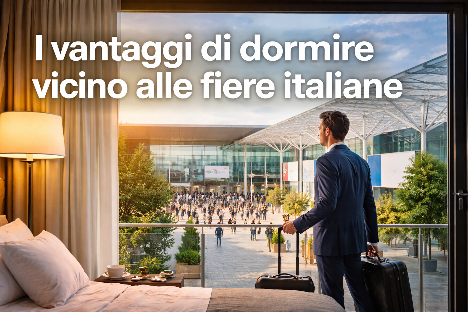 I vantaggi di dormire vicino alle fiere italiane