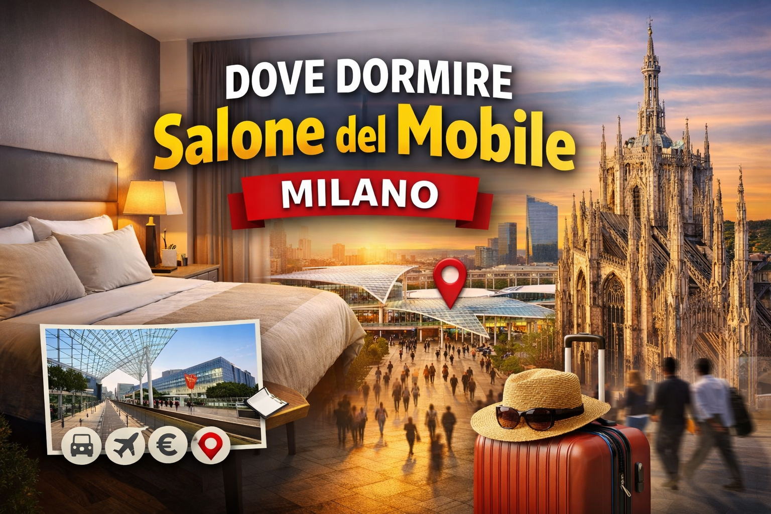 Dove dormire per il Salone del Mobile Milano: migliori hotel, B&B e soluzioni economiche vicino alla fiera